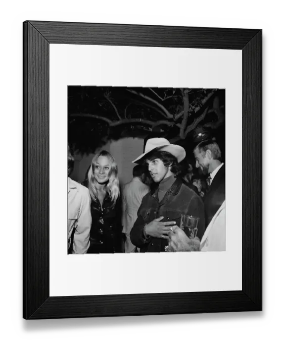 Framed Print : Rona Barrett's Beverly Hills Party Framed Print : Rona Barrett's Beverly Hills Party