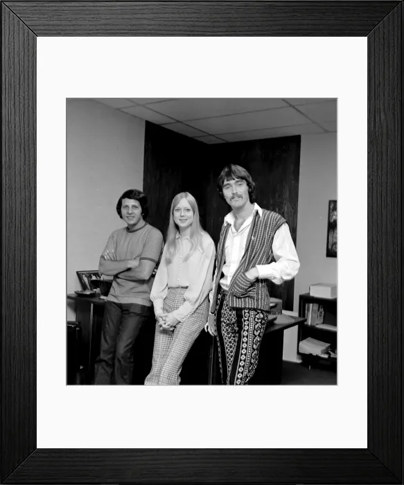 Framed Print : Johnny Maestro & Brooklyn Bridge Backstage