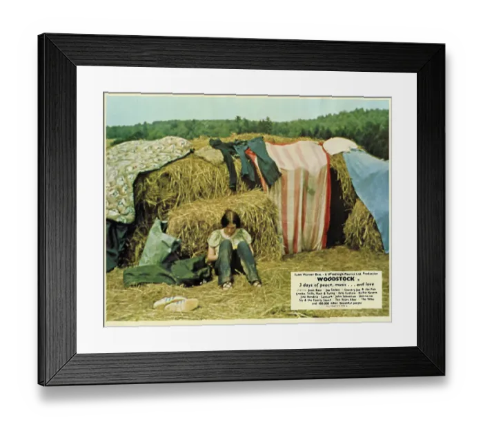 Framed Print : Attendees at Woodstock Music & Arts Festival Framed Print : Attendees at Woodstock Music & Arts Festival