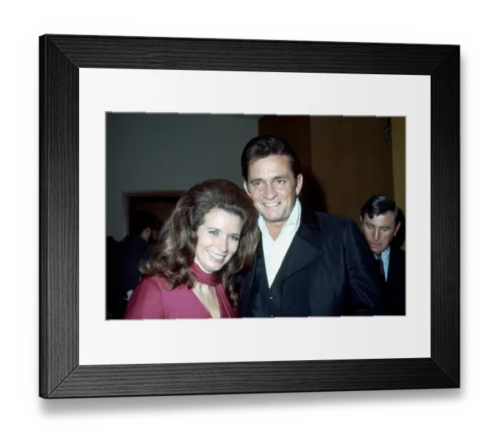 Framed Print : Johnny & June Attend An Event Framed Print : Johnny & June Attend An Event