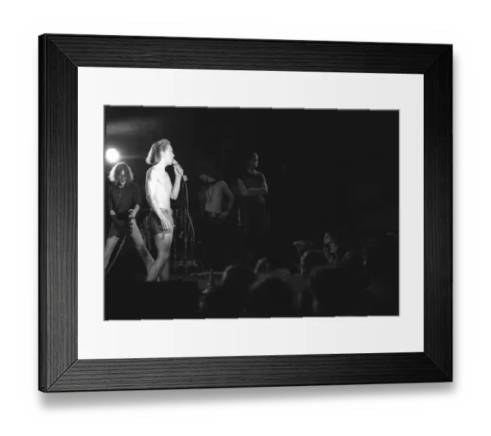 Framed Print : Iggy Pop Performing Framed Print : Iggy Pop Performing
