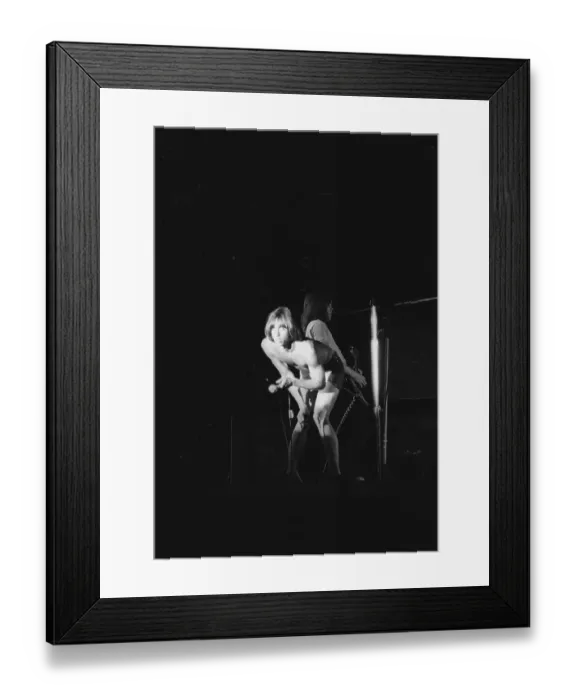 Framed Print : Iggy Pop Performing Framed Print : Iggy Pop Performing
