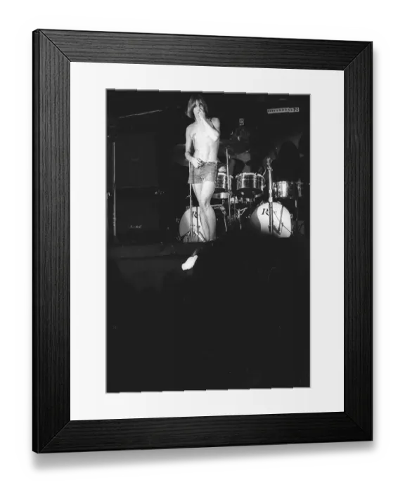 Framed Print : Iggy Pop Performing Framed Print : Iggy Pop Performing