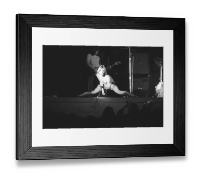 Framed Print : Iggy Pop Performing Framed Print : Iggy Pop Performing
