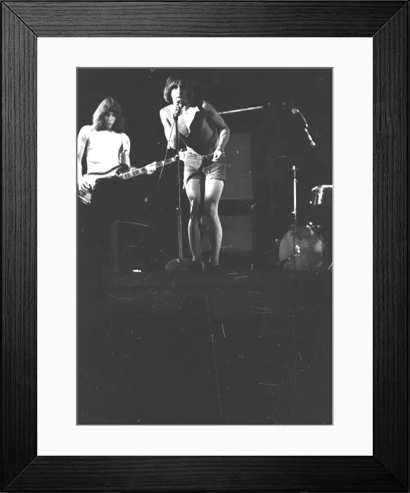 Framed Print : Iggy Pop Performing Framed Print : Iggy Pop Performing