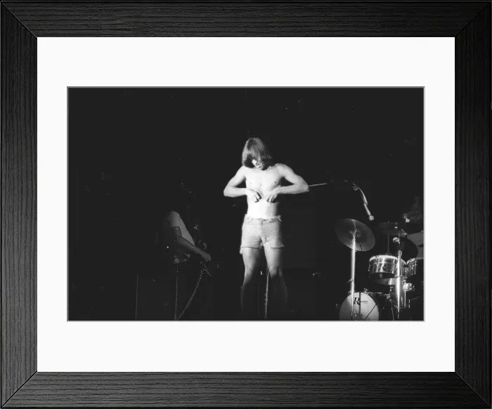 Framed Print : Iggy Pop Performing Framed Print : Iggy Pop Performing