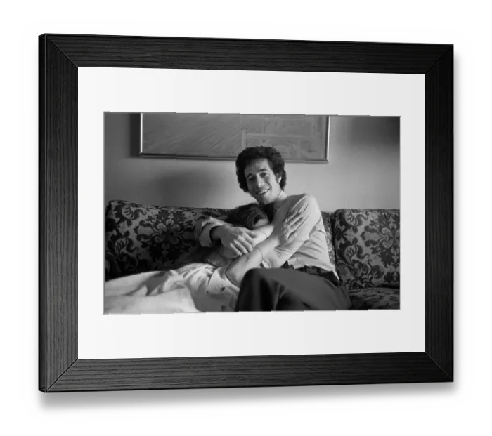 Framed Print : Nyro And Geffen Portrait Session Framed Print : Nyro And Geffen Portrait Session