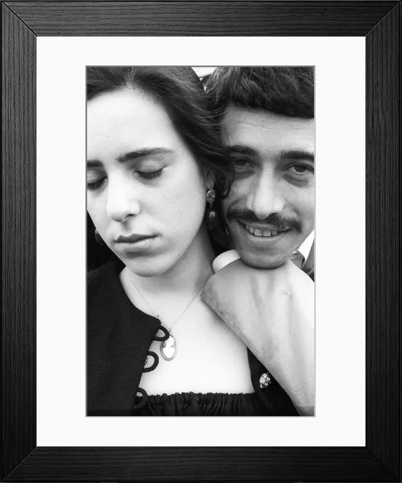 Framed Print : Nyro And Geffen Portrait Session Framed Print : Nyro And Geffen Portrait Session