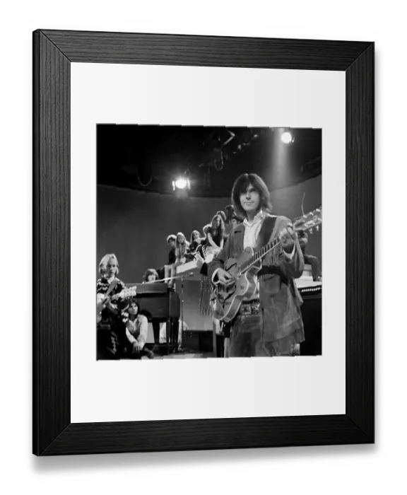 Framed Print : Neil Young On TV Framed Print : Neil Young On TV