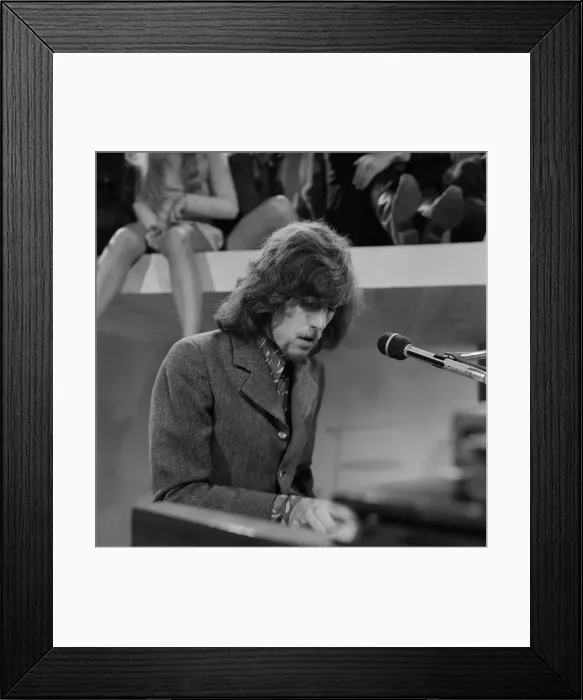 Framed Print : Graham Nash On TV Framed Print : Graham Nash On TV