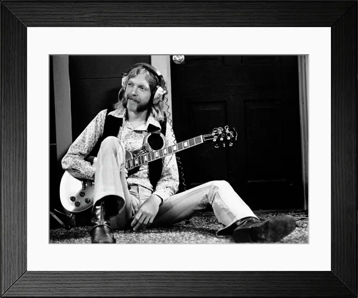Framed Print : Duane Allman At Muscle Shoals Framed Print : Duane Allman At Muscle Shoals