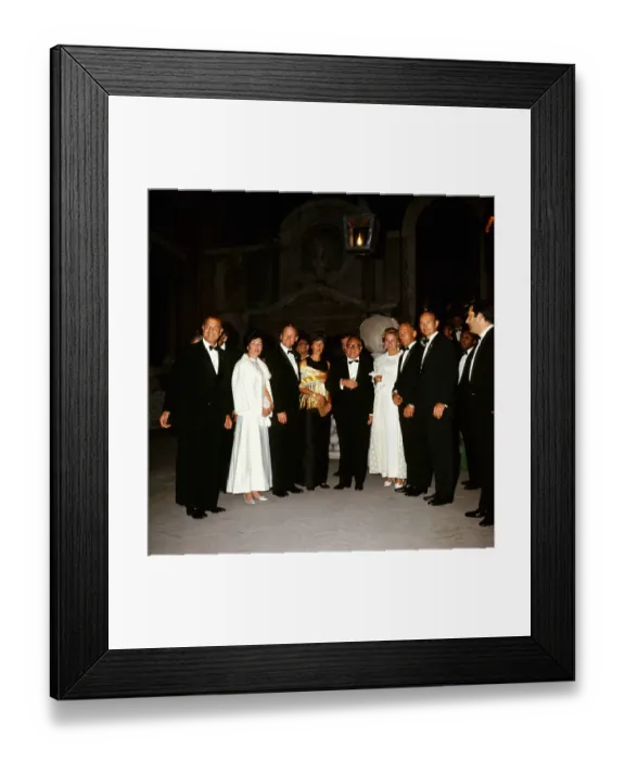 Framed Print : Apollo 11 Astronauts In Rome
