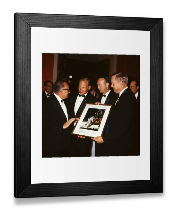 Framed Print : Apollo 11 Astronauts In Rome Framed Print : Apollo 11 Astronauts In Rome