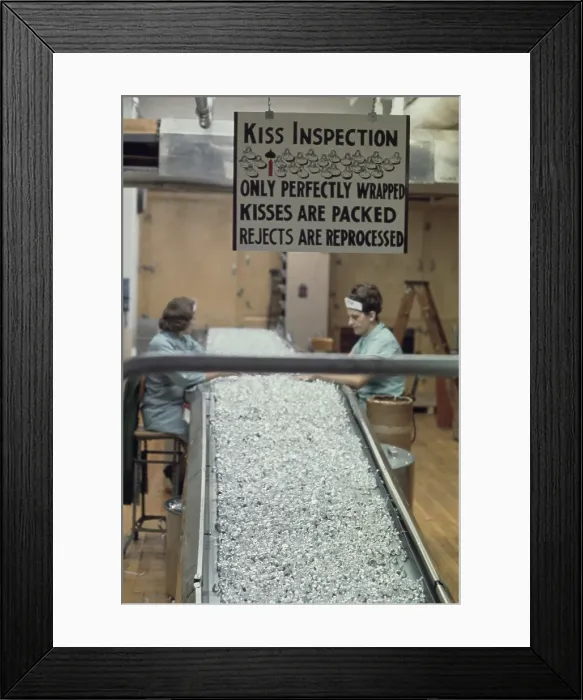 Framed Print : Kiss Inspection Framed Print : Kiss Inspection
