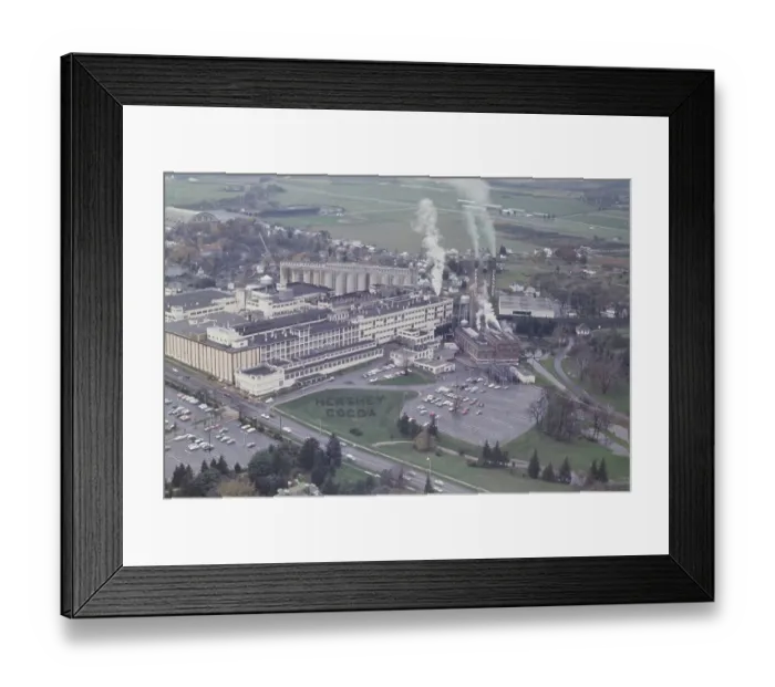 Framed Print : Hershey Factory Framed Print : Hershey Factory