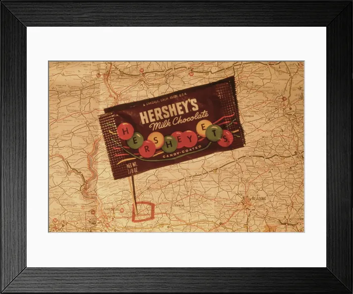 Framed Print : Hershey Bar Framed Print : Hershey Bar