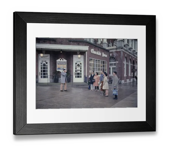 Framed Print : Chocolate House Framed Print : Chocolate House