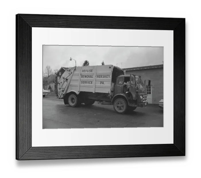 Framed Print : Chocolate Town Refuse
