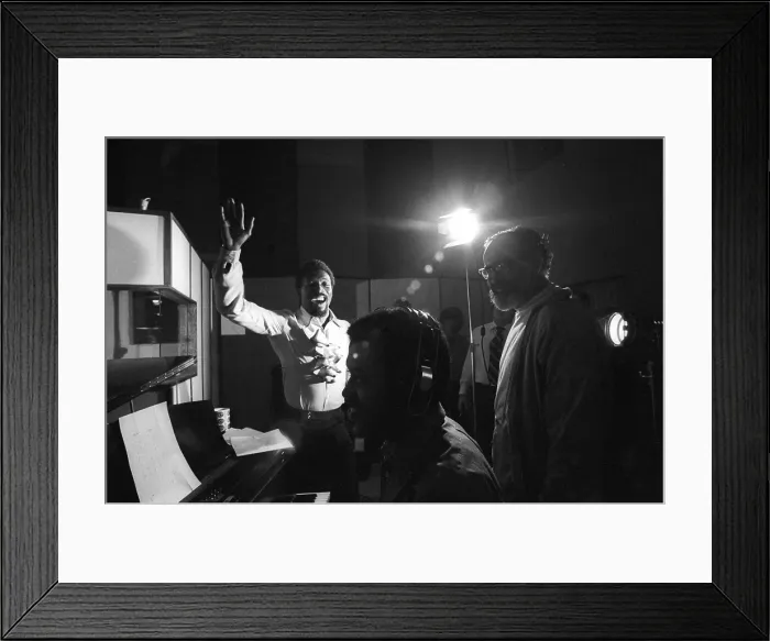 Framed Print : Wilson Pickett At Muscle Shoals Sound Studio
