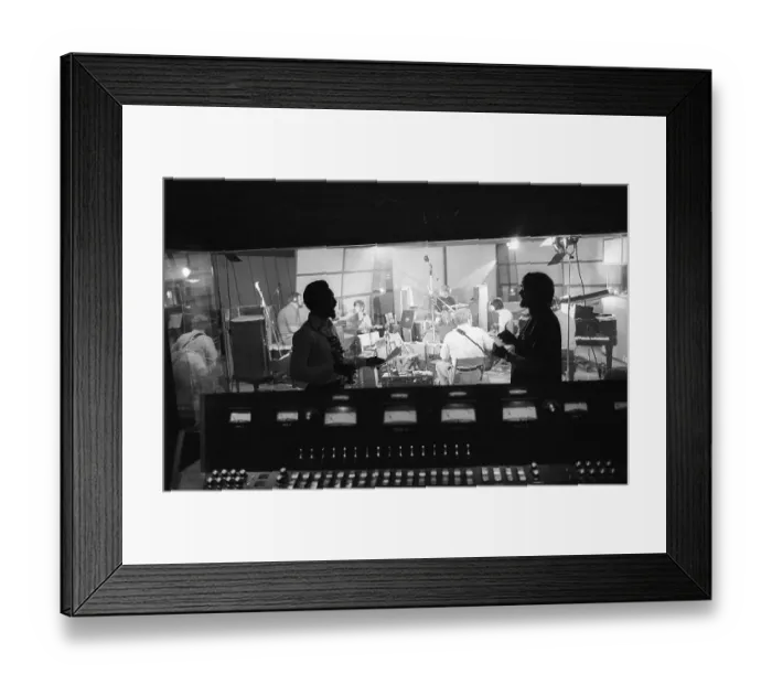 Framed Print : Wilson Pickett At Muscle Shoals Sound Studio Framed Print : Wilson Pickett At Muscle Shoals Sound Studio