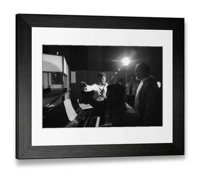 Framed Print : Wilson Pickett At Muscle Shoals Sound Studio