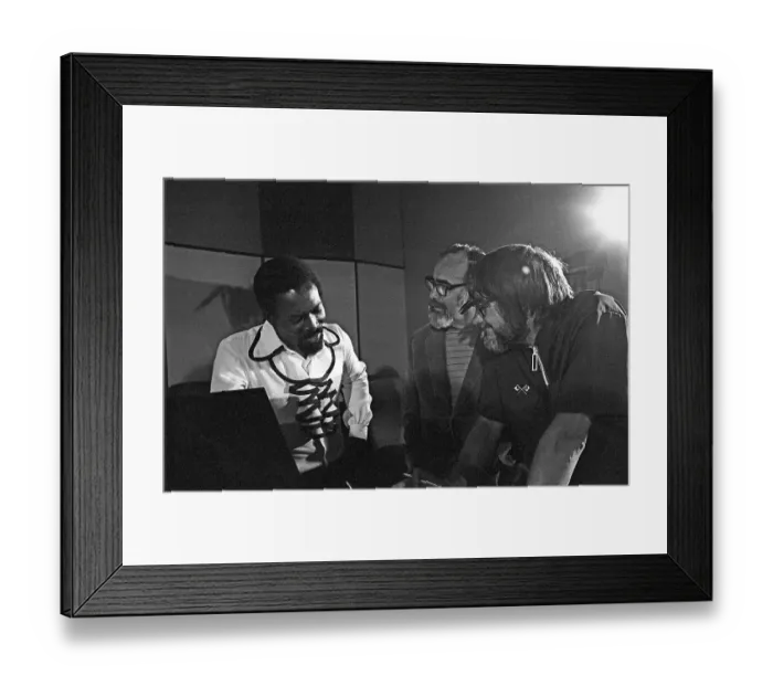 Framed Print : Wilson Pickett At Muscle Shoals Sound Studio