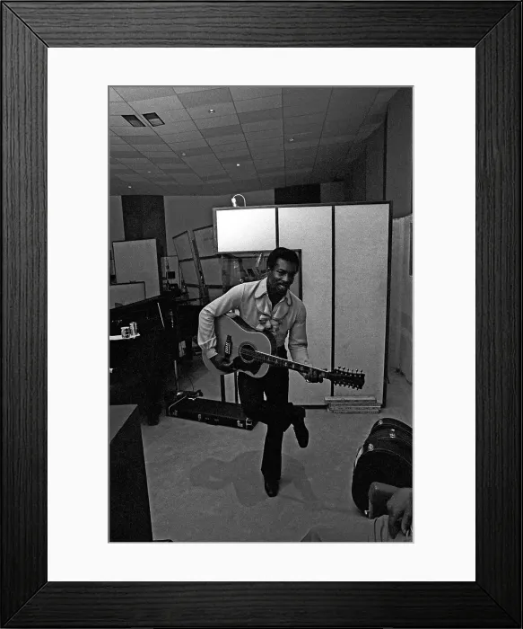 Framed Print : Wilson Pickett At Muscle Shoals Sound Studio Framed Print : Wilson Pickett At Muscle Shoals Sound Studio