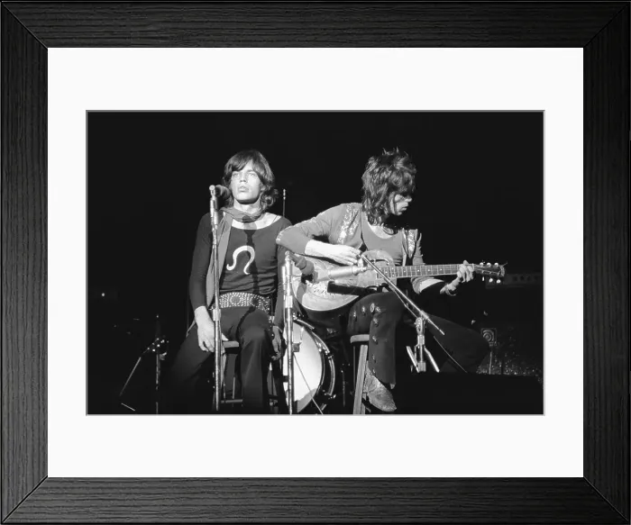 Framed Print : Rolling Stones Performing At Madison Square Garden Framed Print : Rolling Stones Performing At Madison Square Garden