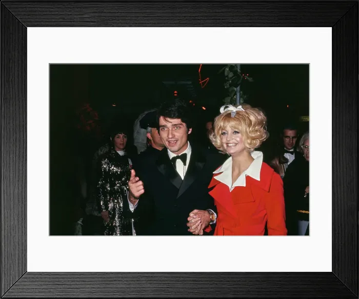 Framed Print : Gus Trikonis & Goldie Hawn Framed Print : Gus Trikonis & Goldie Hawn
