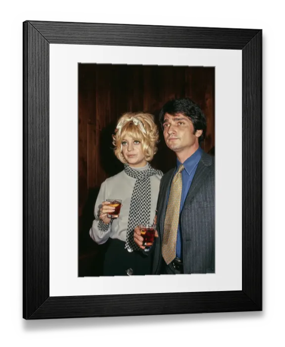 Framed Print : Goldie Hawn & Gus Trikonis Framed Print : Goldie Hawn & Gus Trikonis