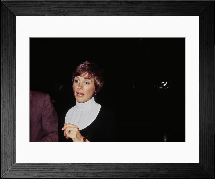 Framed Print : Julie Andrews Framed Print : Julie Andrews