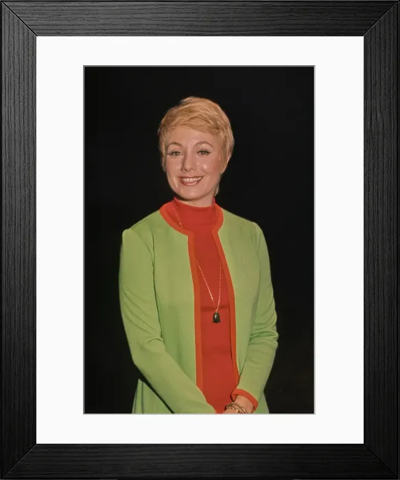 Framed Print : Shirley Jones, American Actress & Singer Framed Print : Shirley Jones, American Actress & Singer