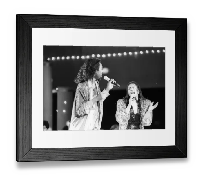 Framed Print : Photo of Ashford & Simpson Framed Print : Photo of Ashford & Simpson