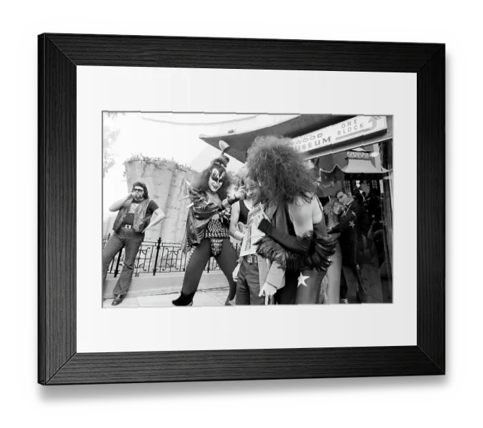 Framed Print : Photo of Rodney Bingenheimer Framed Print : Photo of Rodney Bingenheimer
