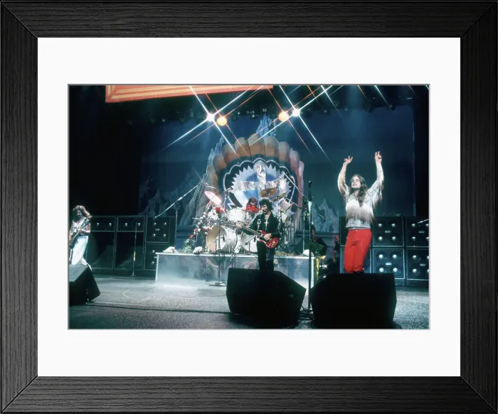 Framed Print : Photo of Black Sabbath Framed Print : Photo of Black Sabbath