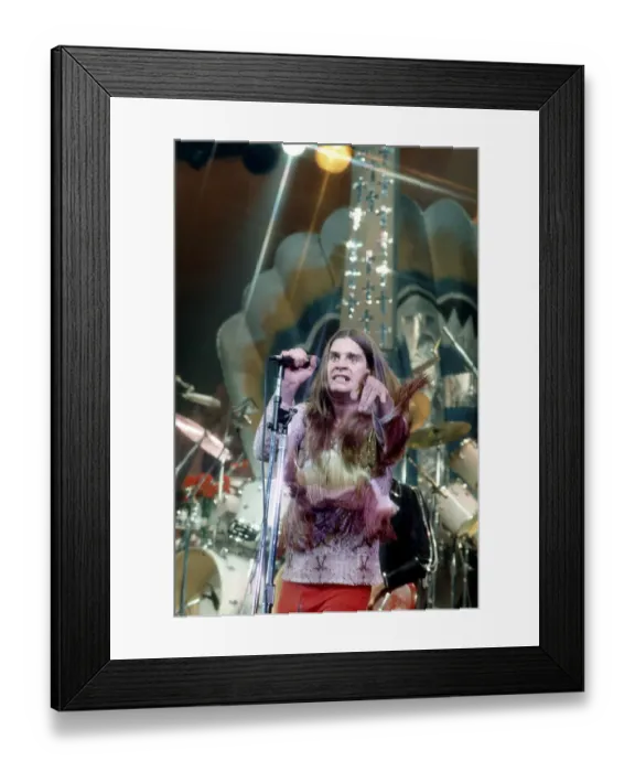 Framed Print : Photo of Black Sabbath Framed Print : Photo of Black Sabbath