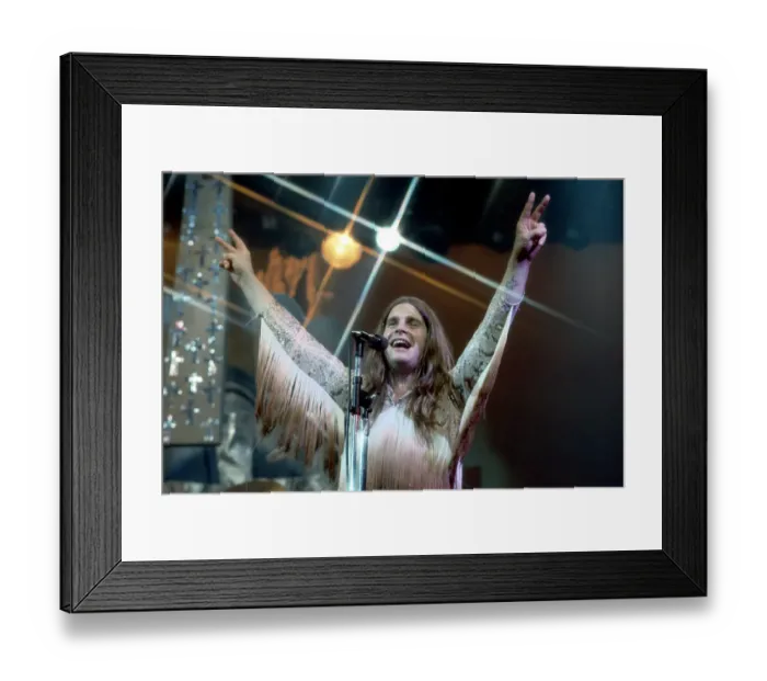 Framed Print : Photo of Black Sabbath Framed Print : Photo of Black Sabbath