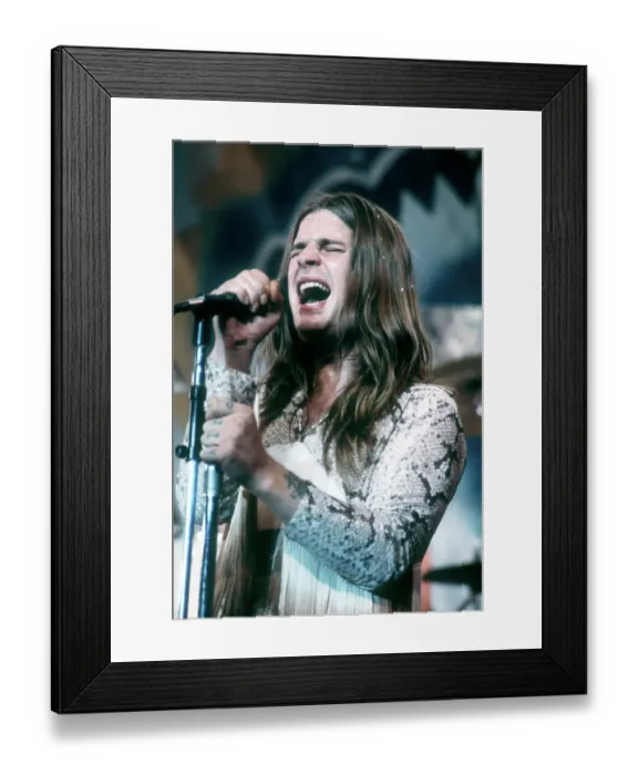 Framed Print : Photo of Black Sabbath