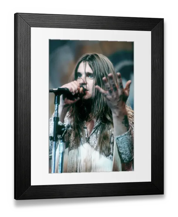 Framed Print : Photo of Black Sabbath Framed Print : Photo of Black Sabbath
