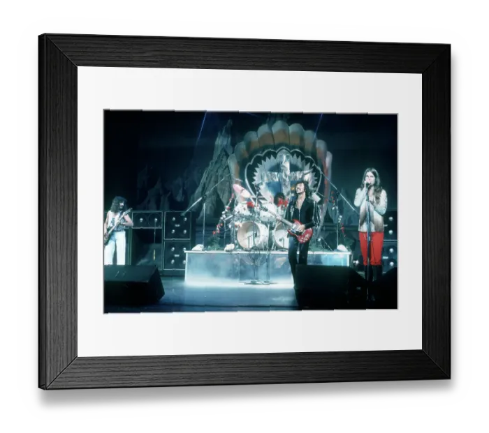Framed Print : Photo of Black Sabbath Framed Print : Photo of Black Sabbath