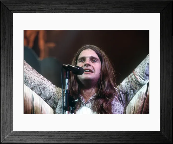 Framed Print : Photo of Black Sabbath Framed Print : Photo of Black Sabbath