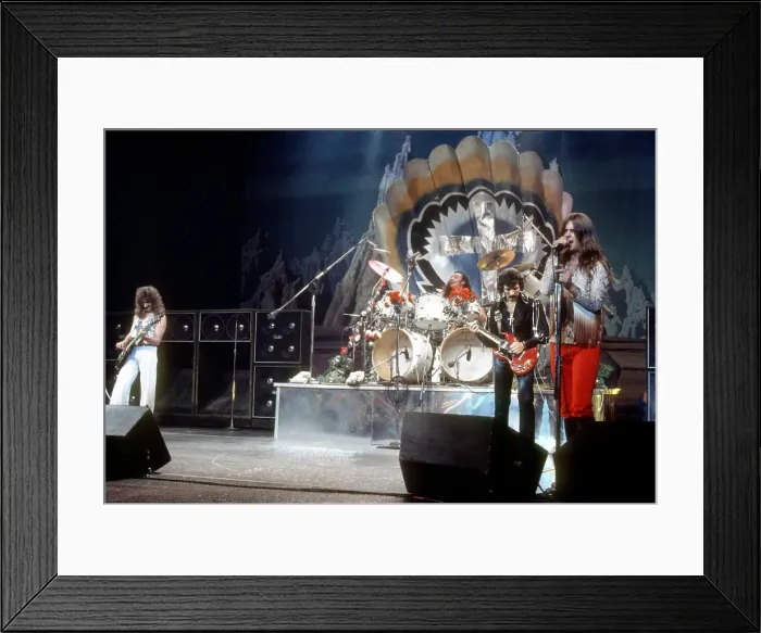 Framed Print : Photo of Black Sabbath Framed Print : Photo of Black Sabbath