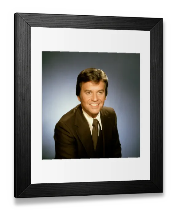 Framed Print : Dick Clark Portrait Framed Print : Dick Clark Portrait