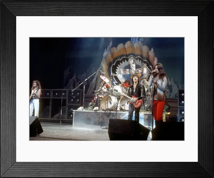 Framed Print : Photo of Black Sabbath
