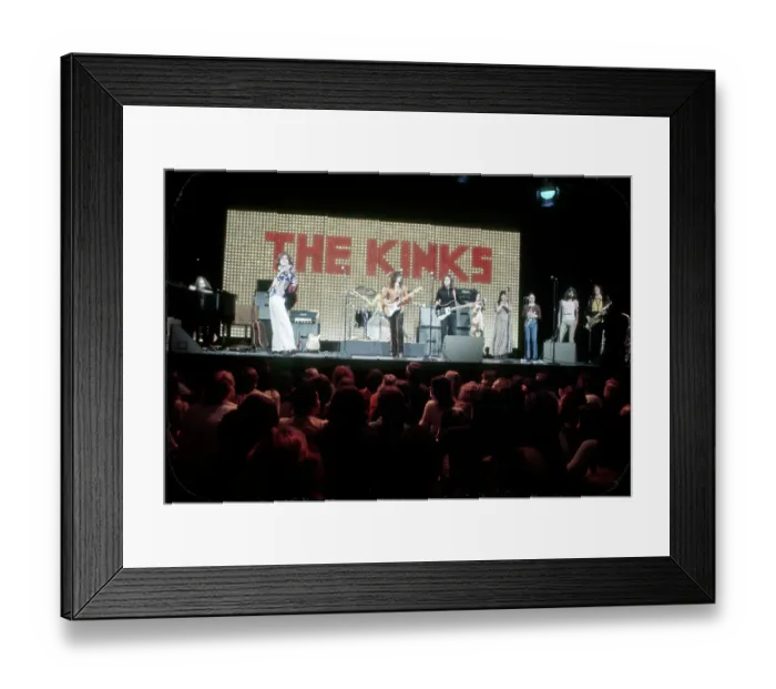 Framed Print : Photo of Kinks Framed Print : Photo of Kinks