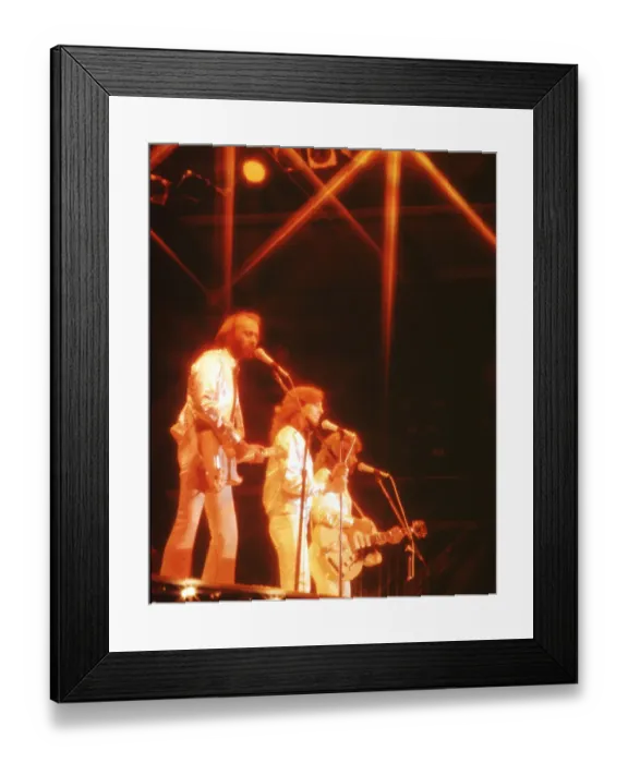 Framed Print : The Bee Gees Framed Print : The Bee Gees
