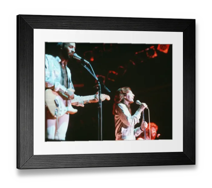 Framed Print : The Bee Gees Framed Print : The Bee Gees