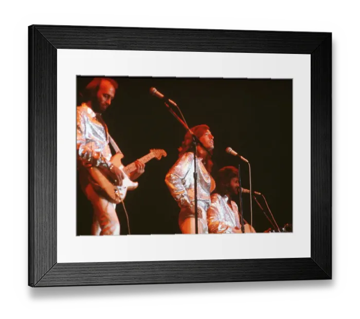 Framed Print : The Bee Gees Framed Print : The Bee Gees