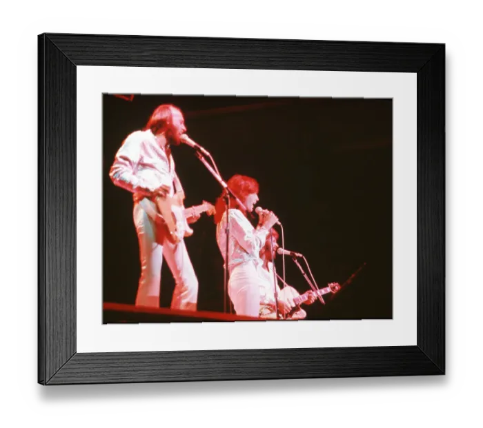 Framed Print : The Bee Gees Framed Print : The Bee Gees