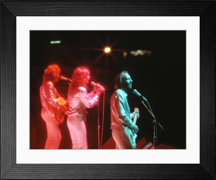 Framed Print : The Bee Gees Framed Print : The Bee Gees